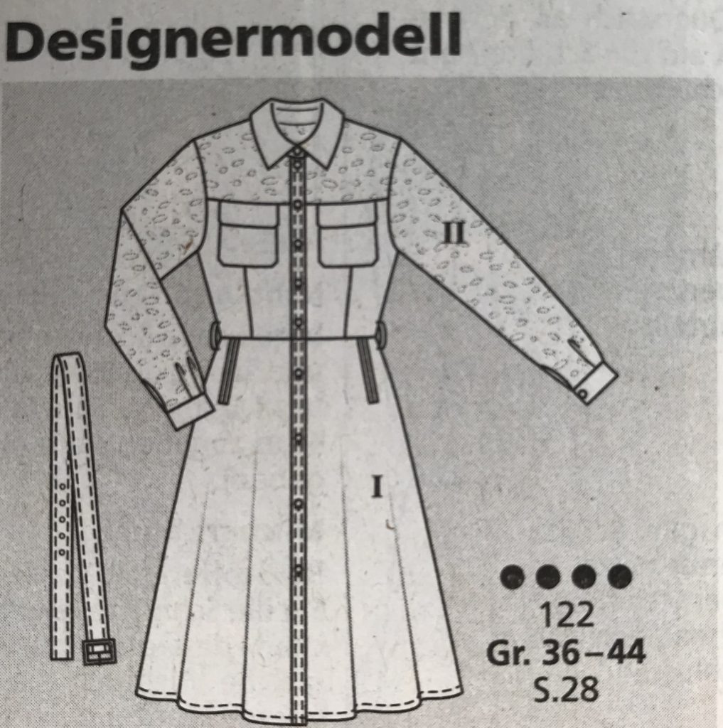 Schnittmuster aus der Burdfastyle 12/2020